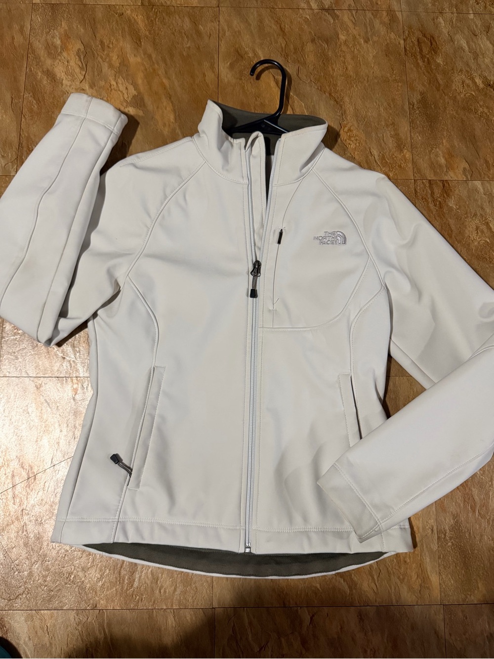 The North Face Women's White Softshell Utility Jacket